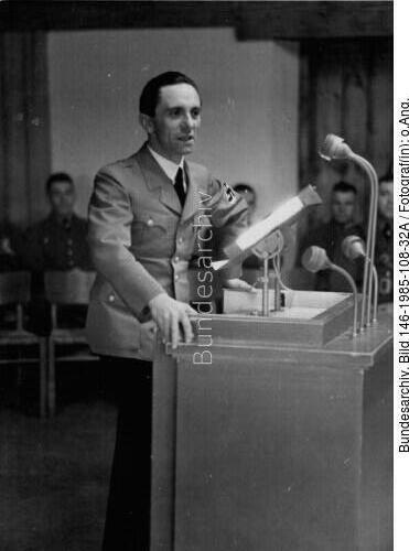 Ordensburg Vogelsang, Dr. Goebbels