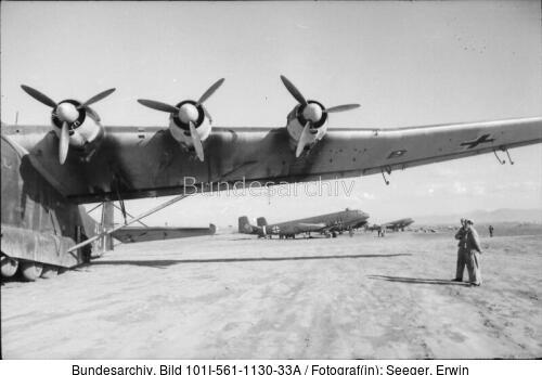 Grosseto, Flugzeug Me 323, Motoren