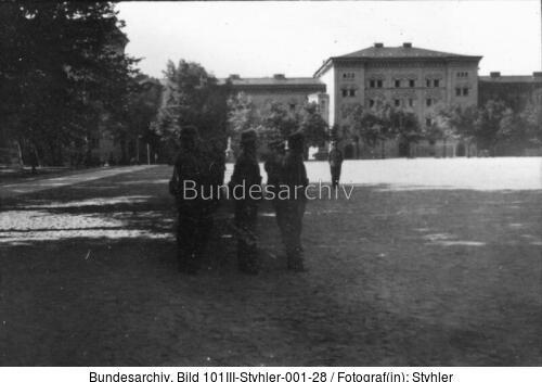 Berlin, LSSAH-Kaserne, Exerzieren