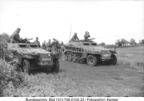 Russland, Schützenpanzer Division Großdeutschland