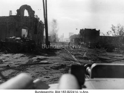 Russland, Kampf um Stalingrad, Ruinen