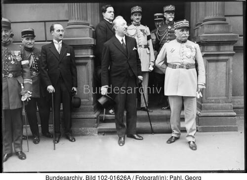 Mainz (?), Paul Tirard, Adolphe Guillaumat