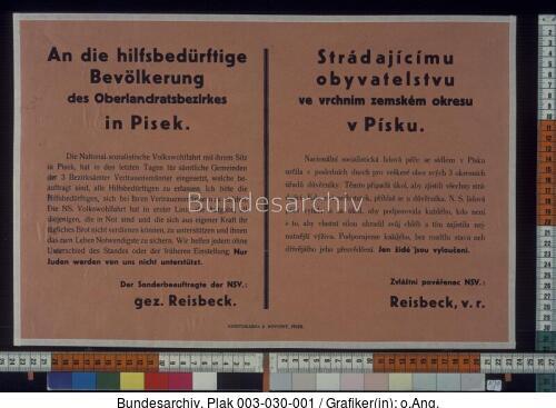 Protektorat Böhmen und Mähren, NSV