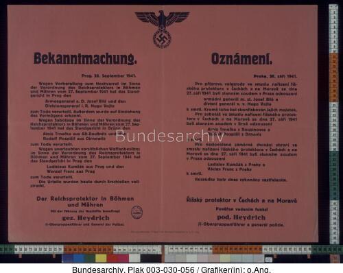 Protektorat Böhmen und Mähren, Widerstand