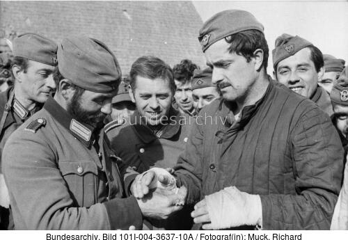 Russland, Cholm, Verwundeter