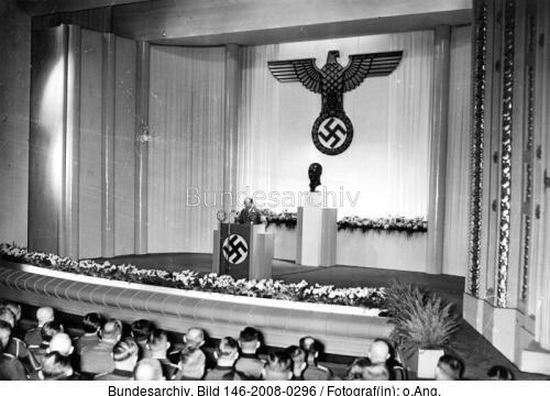 Posen, Nationalsozialistische Feierstunde