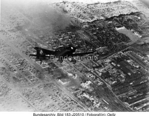 Russland, Kampf um Stalingrad, Luftangriff