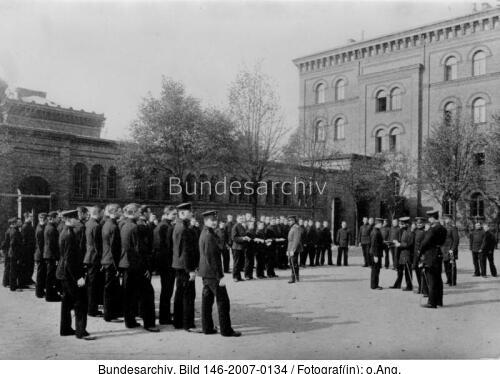 Berlin, Hauptkadettenanstalt, Appell