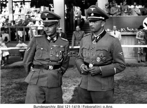 Warschau, Friedrich-Wilhelm Krüger, Hermann Fegelein