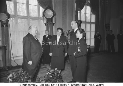Berlin, Wilhelm Piecks 76. Geburtstag