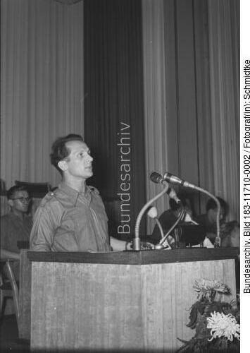 Berlin, 10. FDJ-Zentralrattagung, Rede Erich Honecker