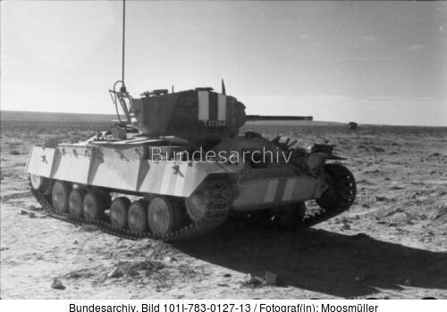 Nordafrika, britischer Panzer Valentine