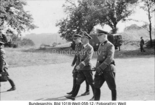 Metz, Heinrich Himmler bei Waffen-SS