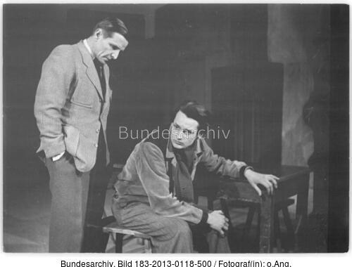 Wolfgang Langhoff und Horst Drinda