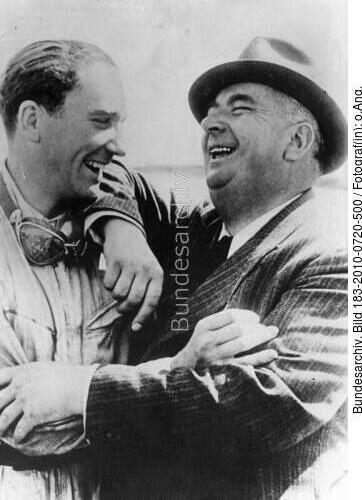 Manfred v. Brauchitsch und Alfred Neubauer