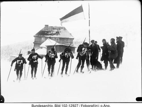 Riesengebirge, Reichswehrübung