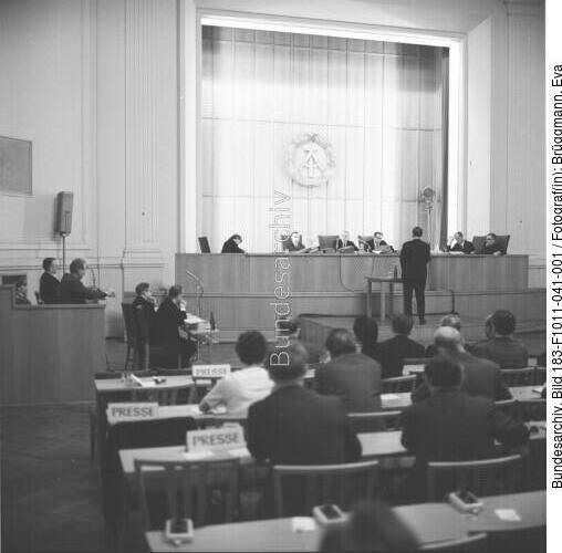 Berlin, Oberstes Gericht der DDR, Agentenprozess