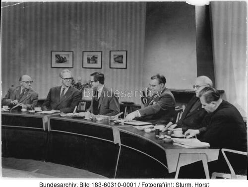 Berlin, DFF, Treffpunkt Berlin, Fernsehgespräch