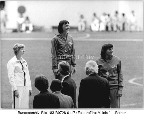 Montreal, Annegret Richter, Renate Stecher, Bärbel Wöckel