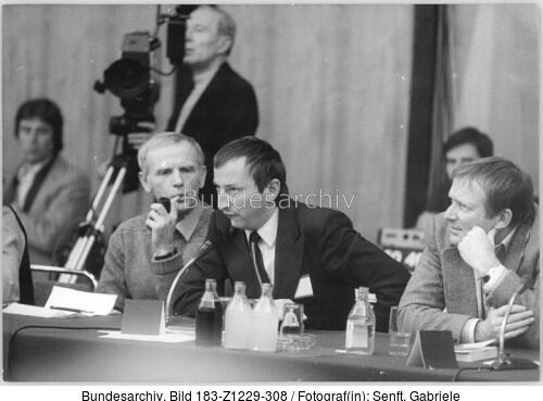 Berlin, Friedensbegegnung, de Bruyn, Azzola, Kohlhaase