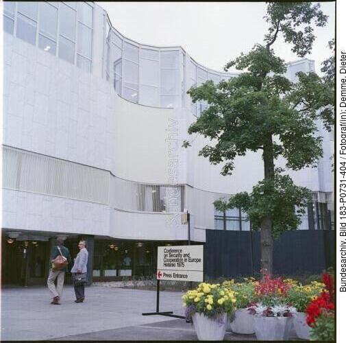 Helsinki, KSZE-Konferenz, Finlandia-Halle