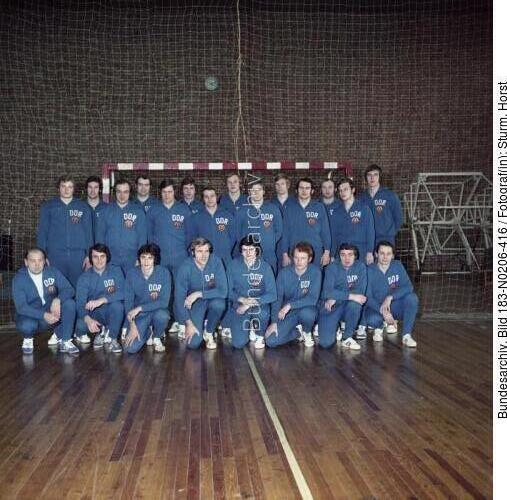 Berlin, Handball-Nationalmannschaft DDR
