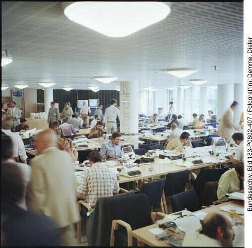 Helsinki, KSZE, Finlandia-Halle, Pressezentrum