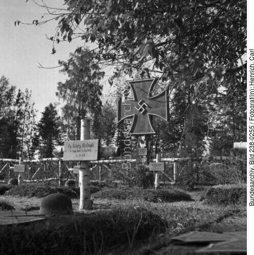 Russland, Roslawl, Soldatenfriedhof