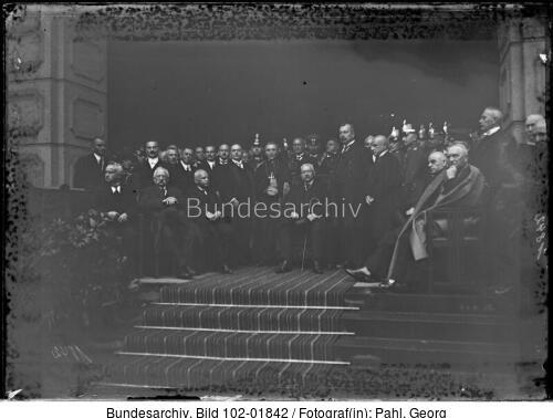 Bochum, Besuch Paul v. Hindenburg