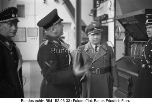 Dachau, SS-Übungslager, Besichtigung Ley