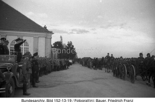 Dachau, SS-Übungslager, Parade der SS