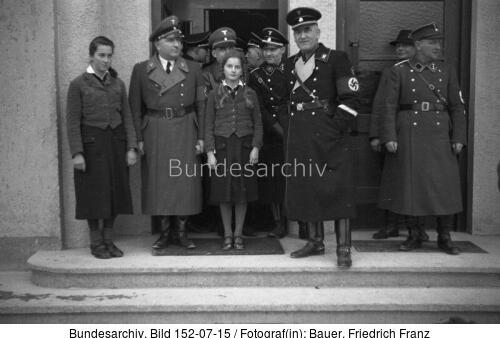 Dachau, SS-Übungslager, Besichtigung Ley