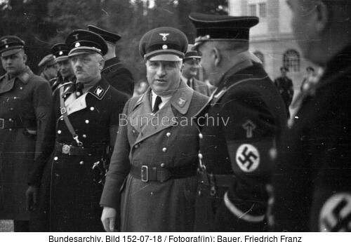 Dachau, SS-Übungslager, Besichtigung Ley