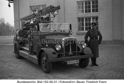 Dachau, SS-Übungslager, Feuerwehr