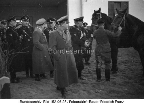 Dachau, SS-Übungslager, Besichtigung Ley