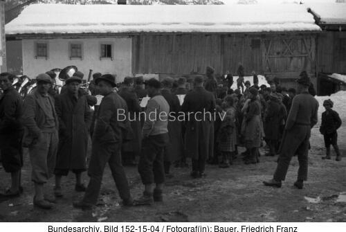 Krün, SS-Totenkopfverbände zum Übungsschießen