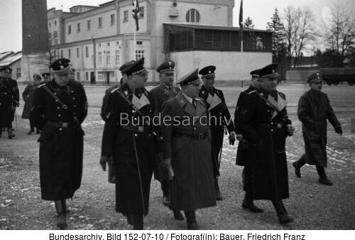 Dachau, SS-Übungslager, Besichtigung Ley