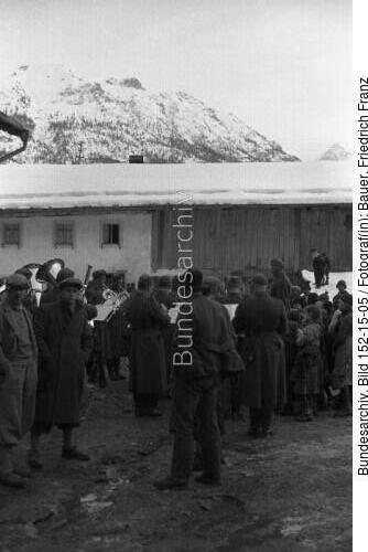 Krün, SS-Totenkopfverbände zum Übungsschießen
