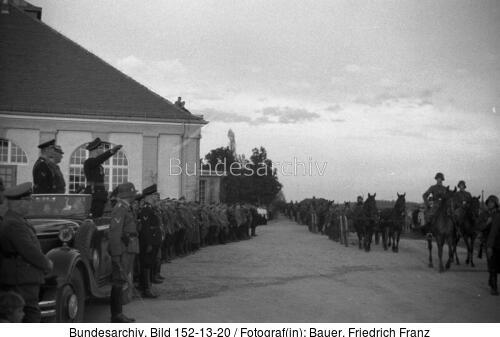 Dachau, SS-Übungslager, Parade der SS