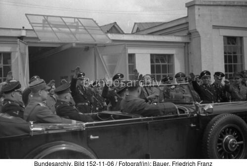 Dachau, SS-Übungslager, Heinrich Himmler