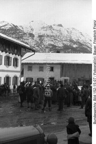 Krün, SS-Totenkopfverbände zum Übungsschießen