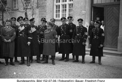 Dachau, SS-Übungslager, Besichtigung Ley