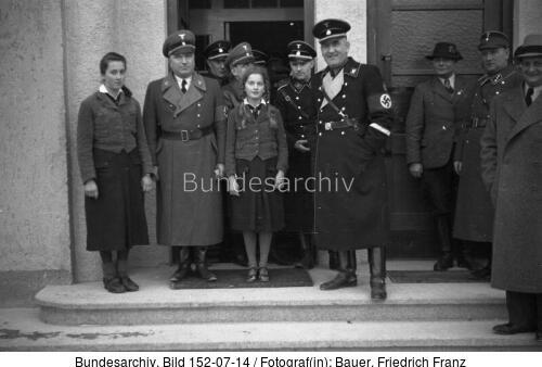 Dachau, SS-Übungslager, Besichtigung Ley
