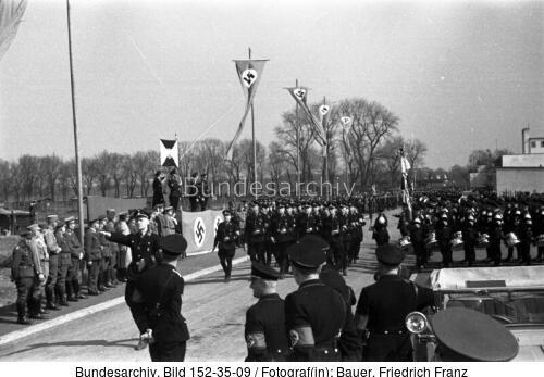 Karlsruhe, Besuch Heinrich Himmler