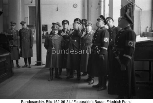 Dachau, SS-Übungslager, Besichtigung Ley