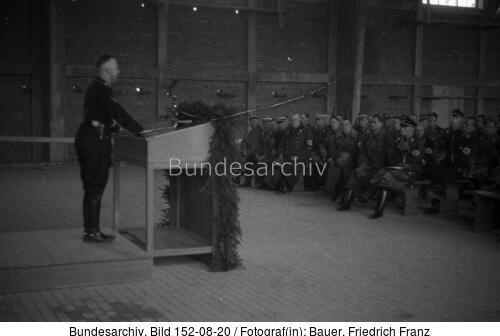 München, SS-Kaserne, Besuch Himmler