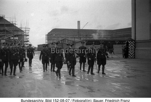 München, SS-Kaserne, Besuch Himmler