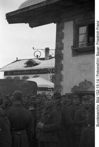 Krün, SS-Totenkopfverbände zum Übungsschießen