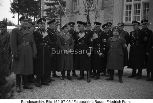 Dachau, SS-Übungslager, Besichtigung Ley