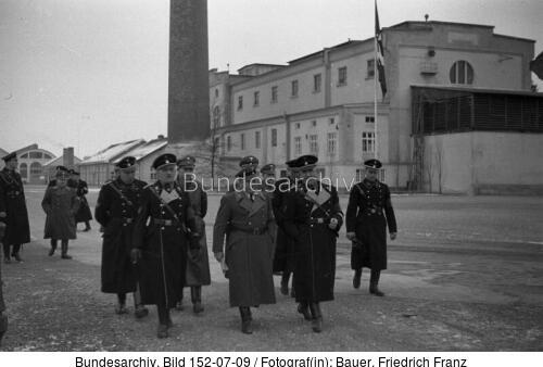 Dachau, SS-Übungslager, Besichtigung Ley